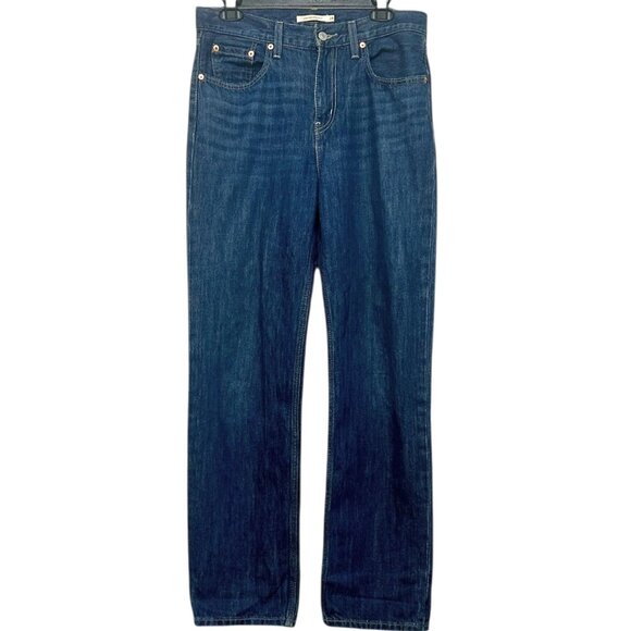 Levi's Low Pro Straight Men's Dark Wash Jeans - 28/30 (Like New!) - Picture 4 of 5